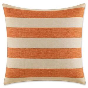 Tommy Bahama Palmiers Cotton Canvas European Sham - Apricot